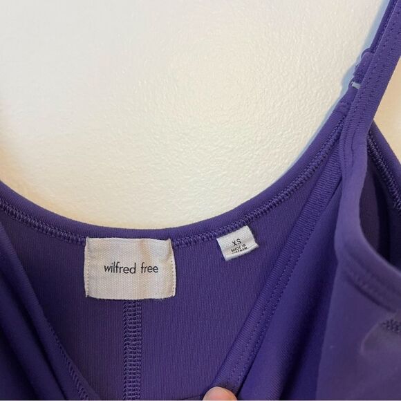 Aritzia Wilfred Free DIVINITY Romper in Purple Size XS - Picture 6 of 9
